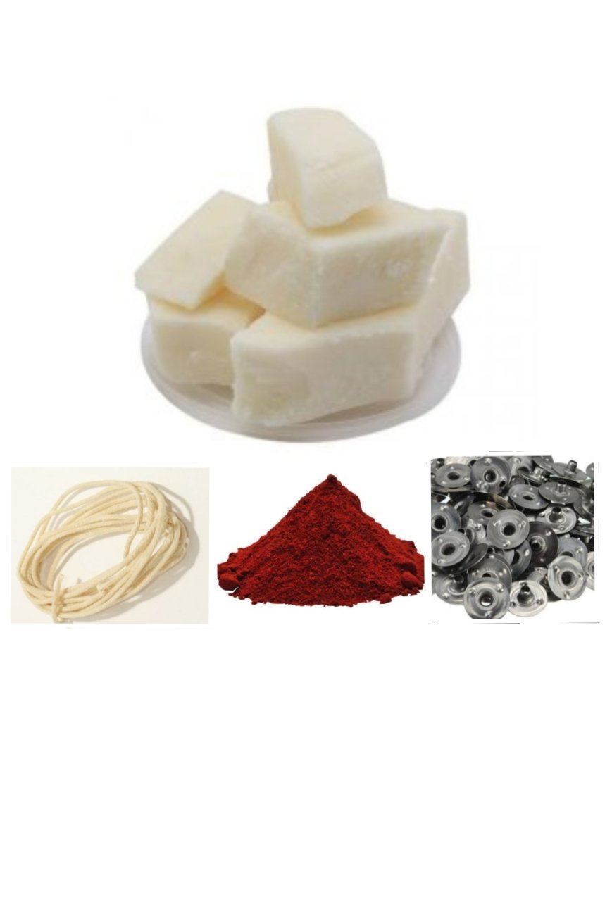 Soya Wax Mum Yapım Seti- 5